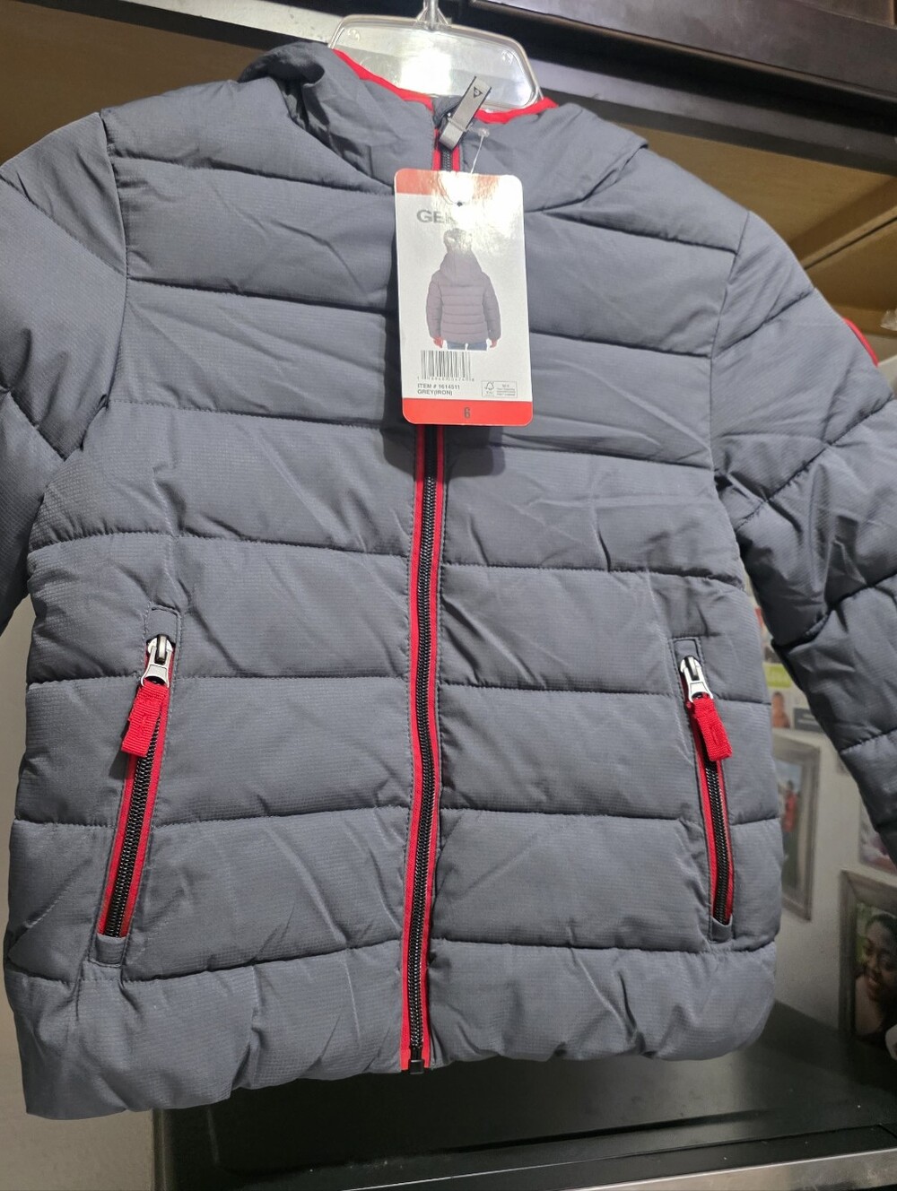 Gerry Weber Kids Quilted Hooded Puffer Jacket Toddler Boy 6